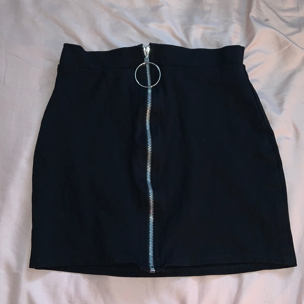 Fashionnova Zipup Mini Skirt